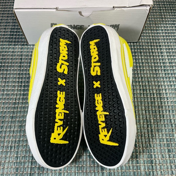Revenge x Storm Yellow Strap Kids Sz 3Y Authentic %100 New - Picture 6 of 7